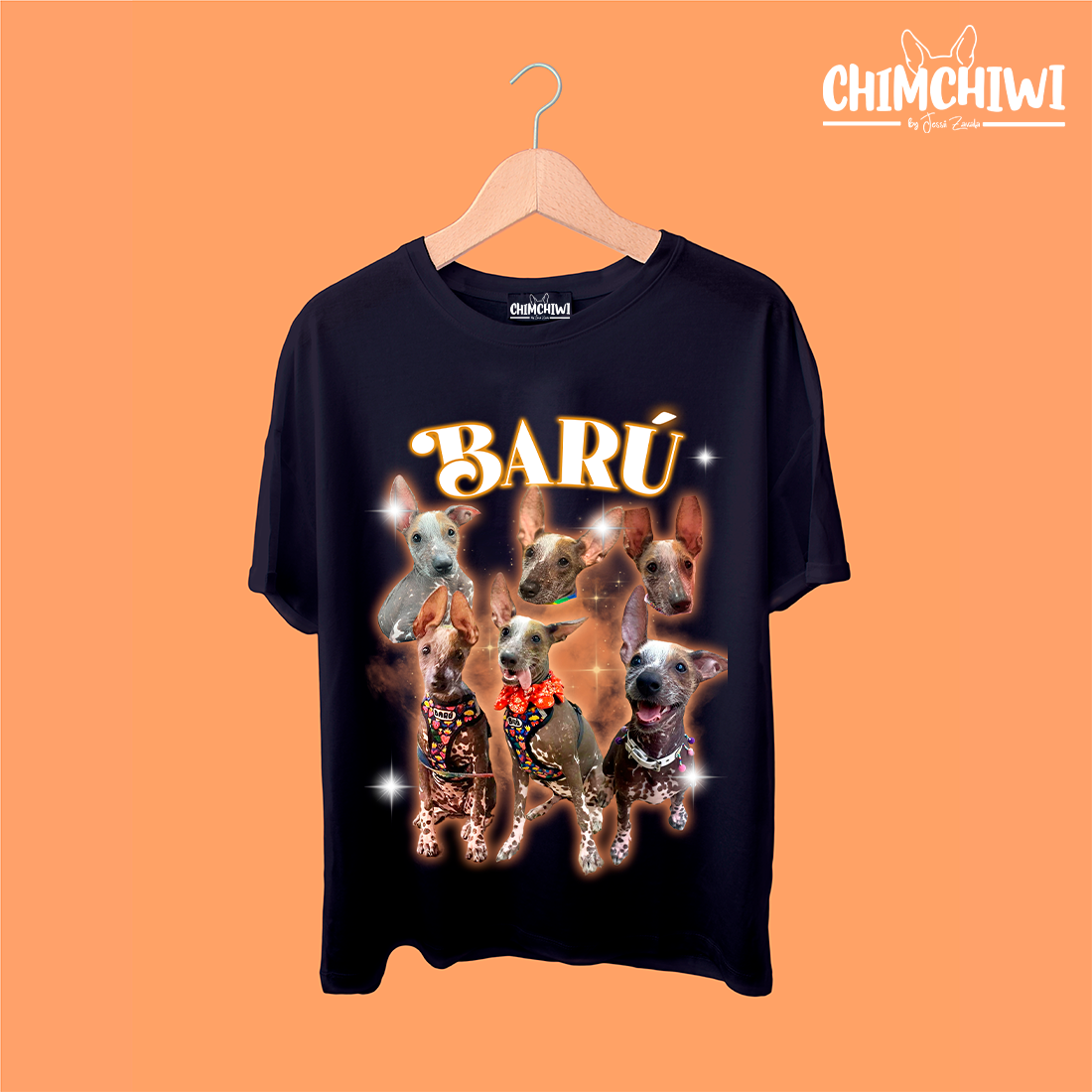 Playera Face Pets