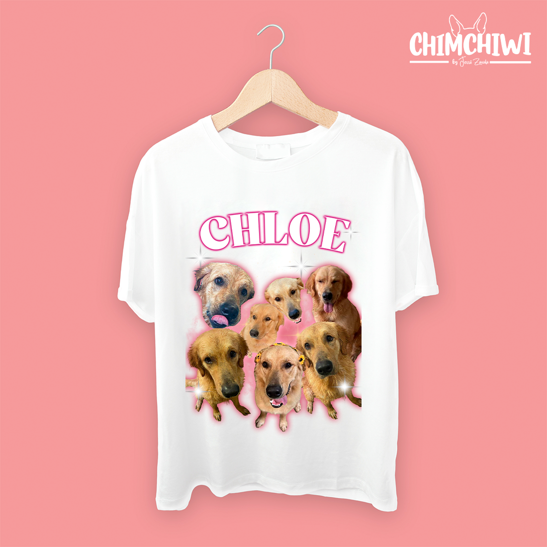 Playera Face Pets