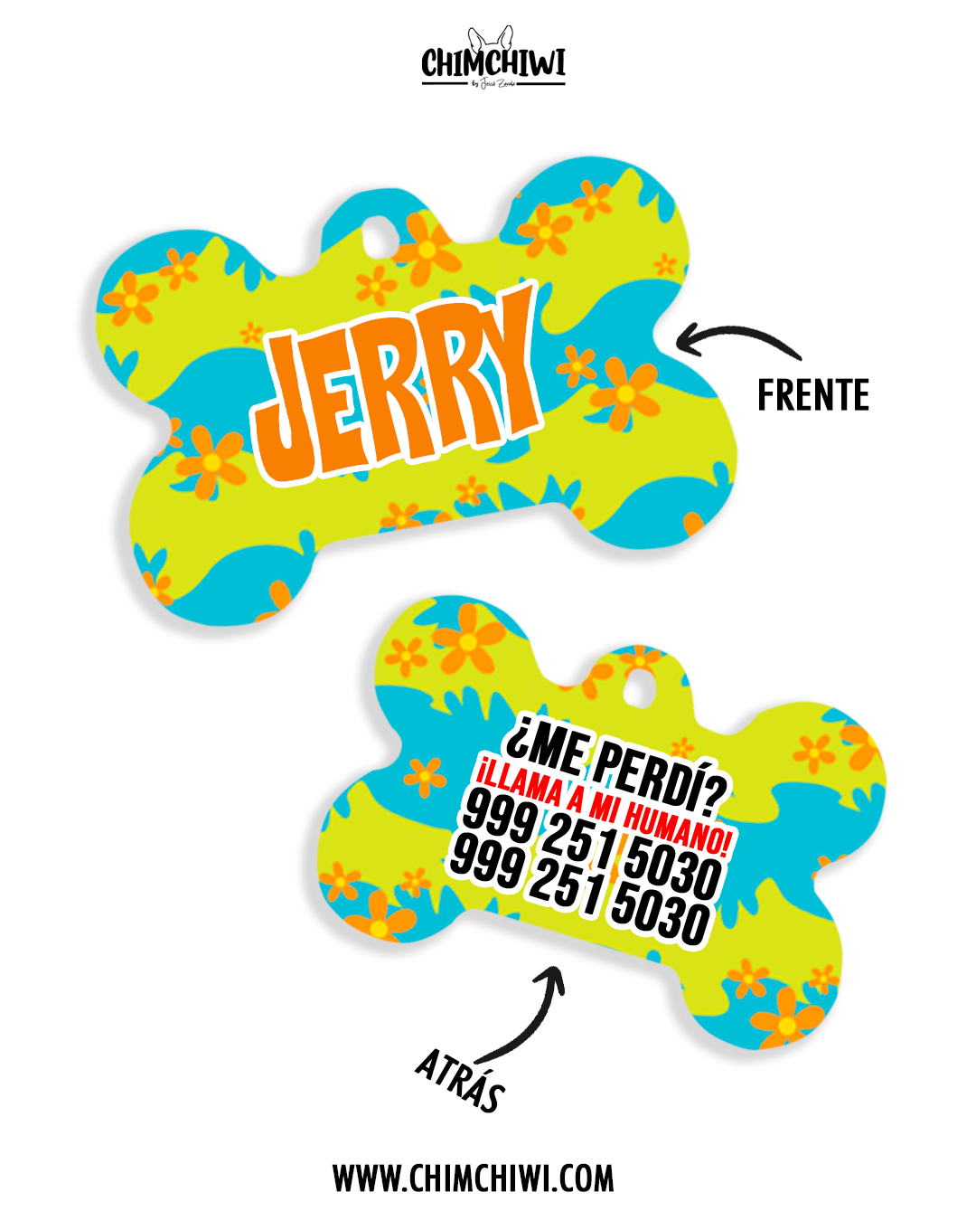 Placa Scooby Doo 1
