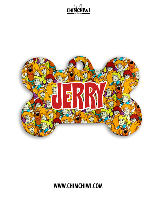Placa Scooby Doo 3