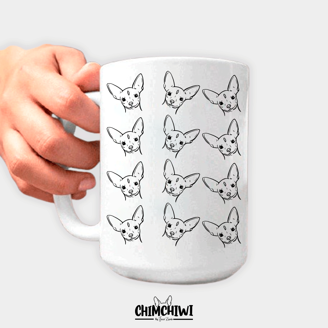 Taza con Silueta Personalizada - Pattern