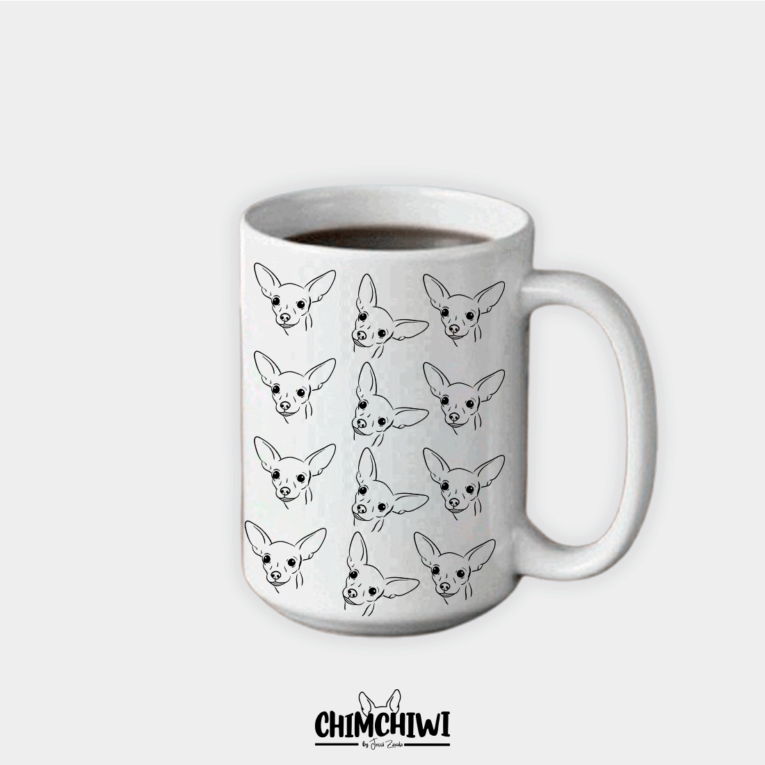 Taza con Silueta Personalizada - Pattern