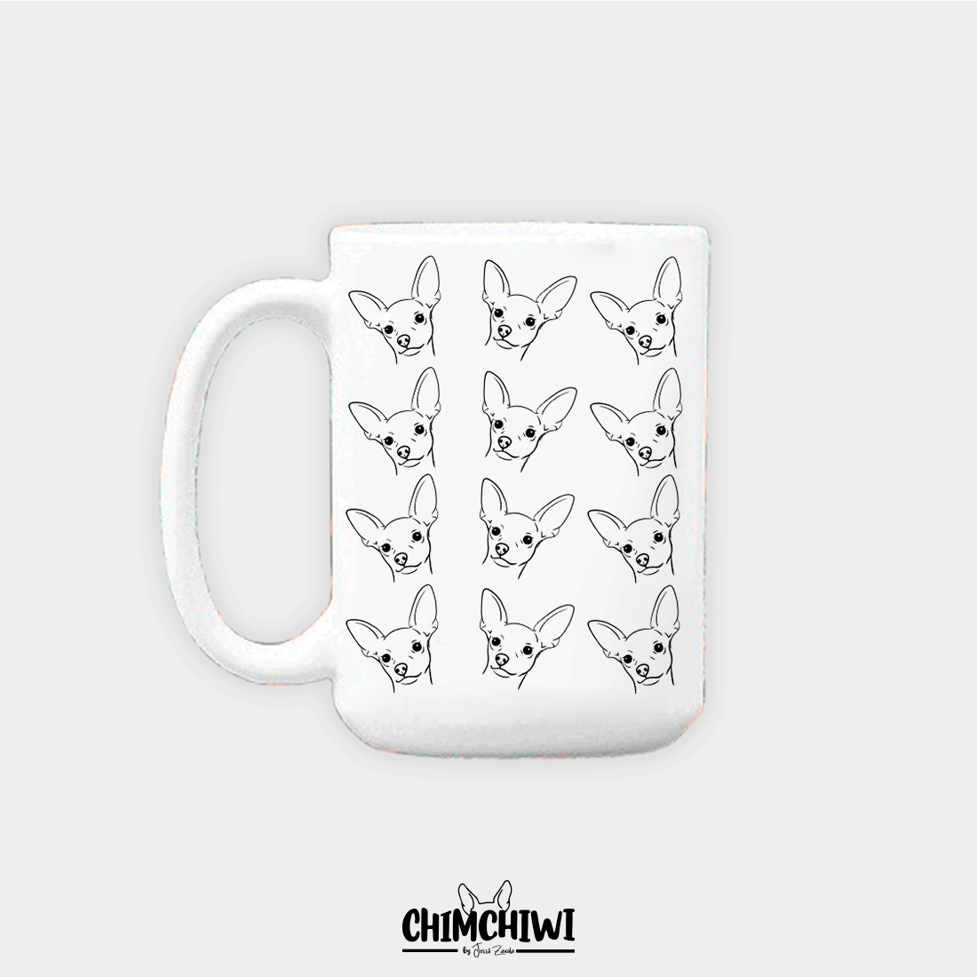 Taza con Silueta Personalizada - Pattern