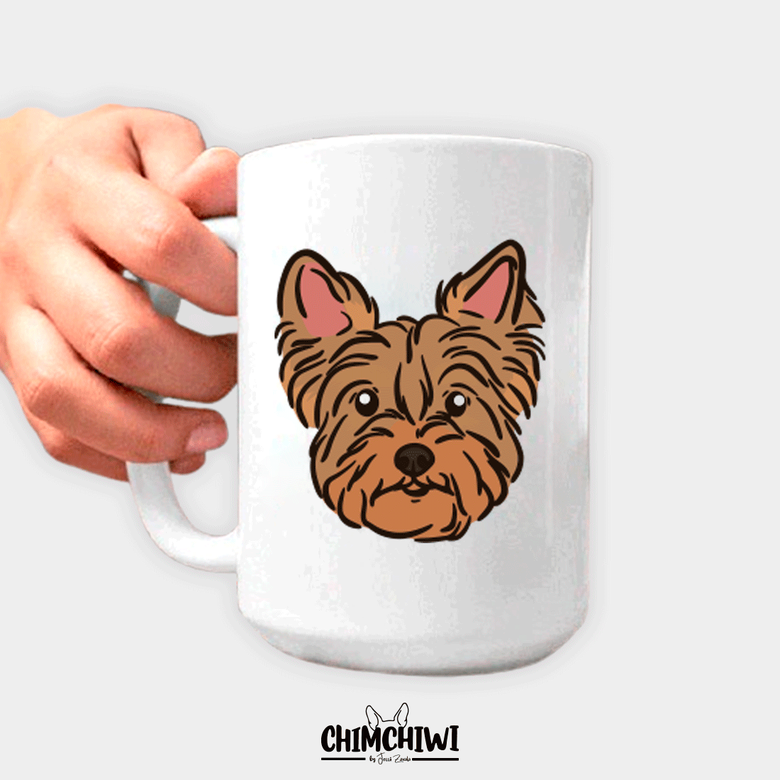 Taza con Ilustracion de Razas