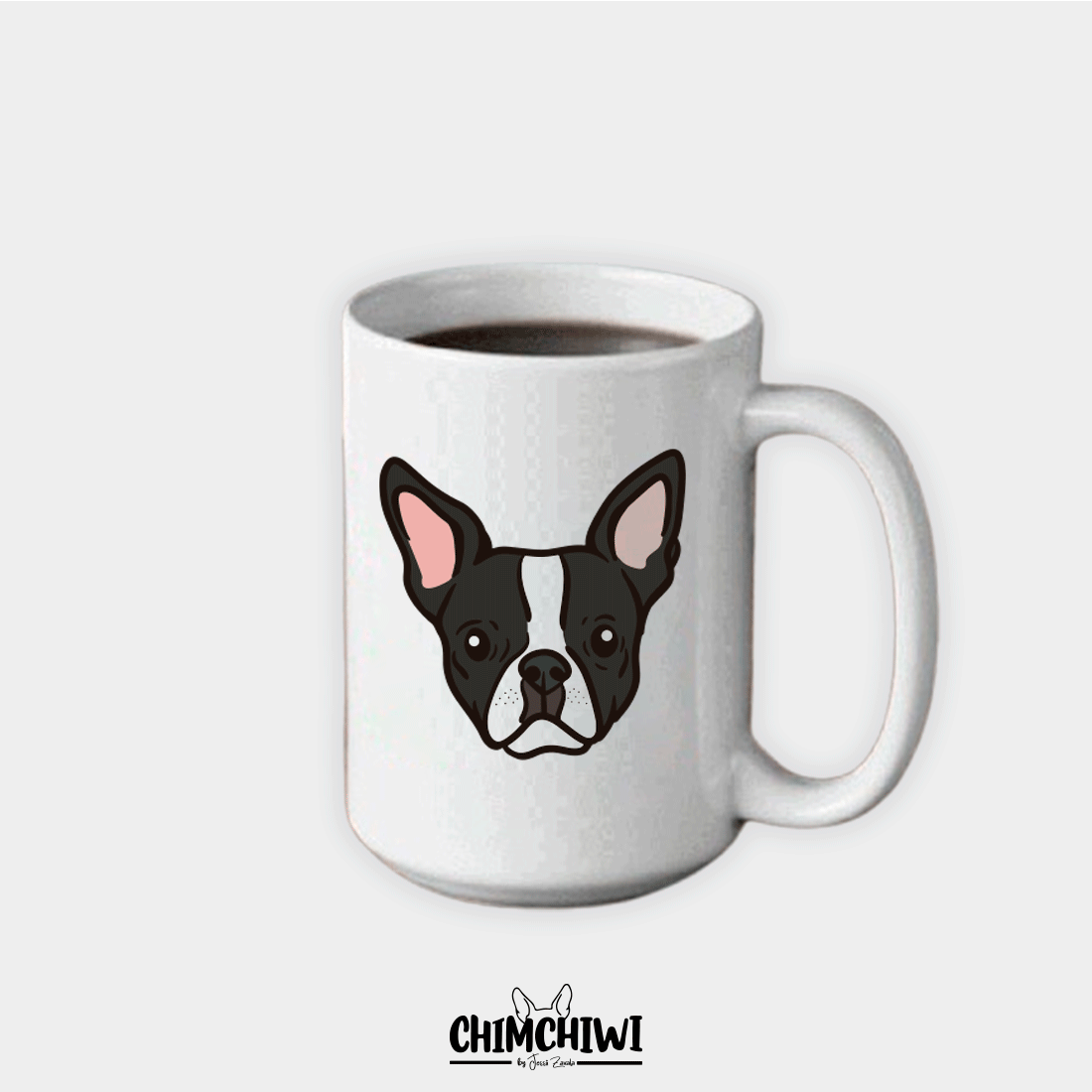 Taza con Ilustracion de Razas