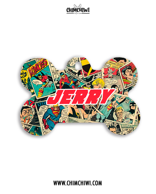 Placa SuperMan Cómic