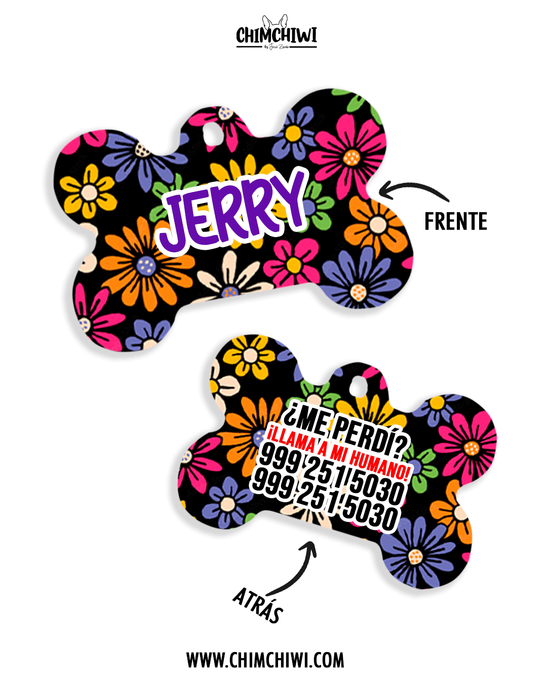 Placa Flowers 1