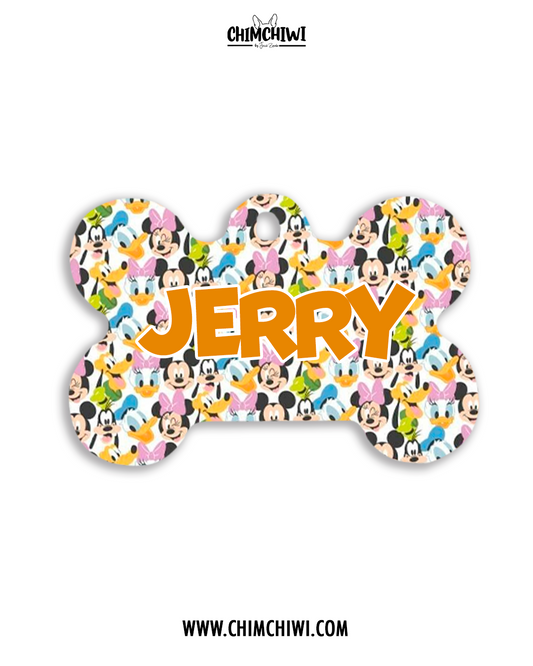 Placa Mickey y Amigos