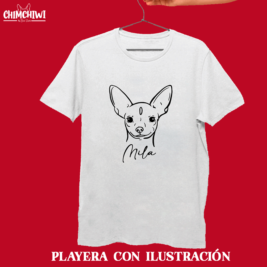 Playera con Silueta