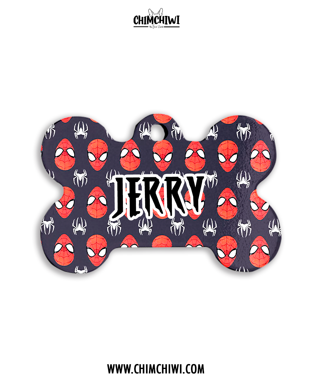 Placa Spider Man Pattern