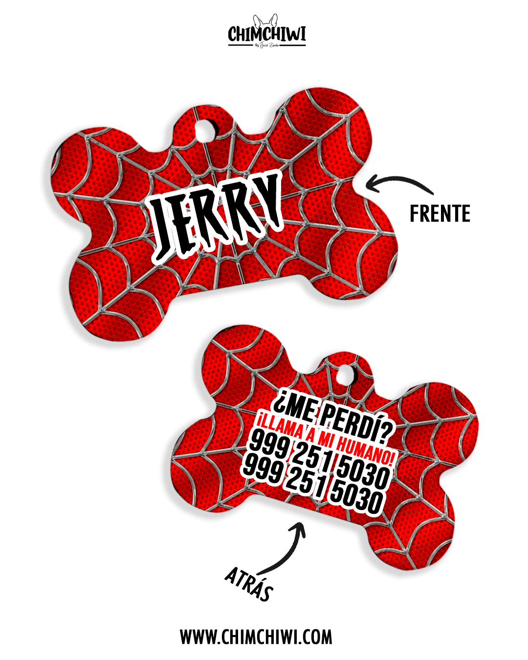 Placa Spiderman