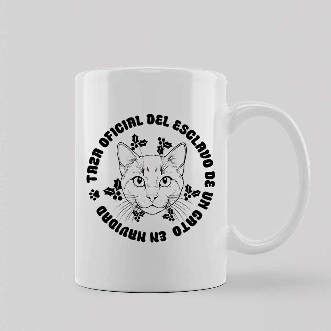 Taza Navideña con Ilustración