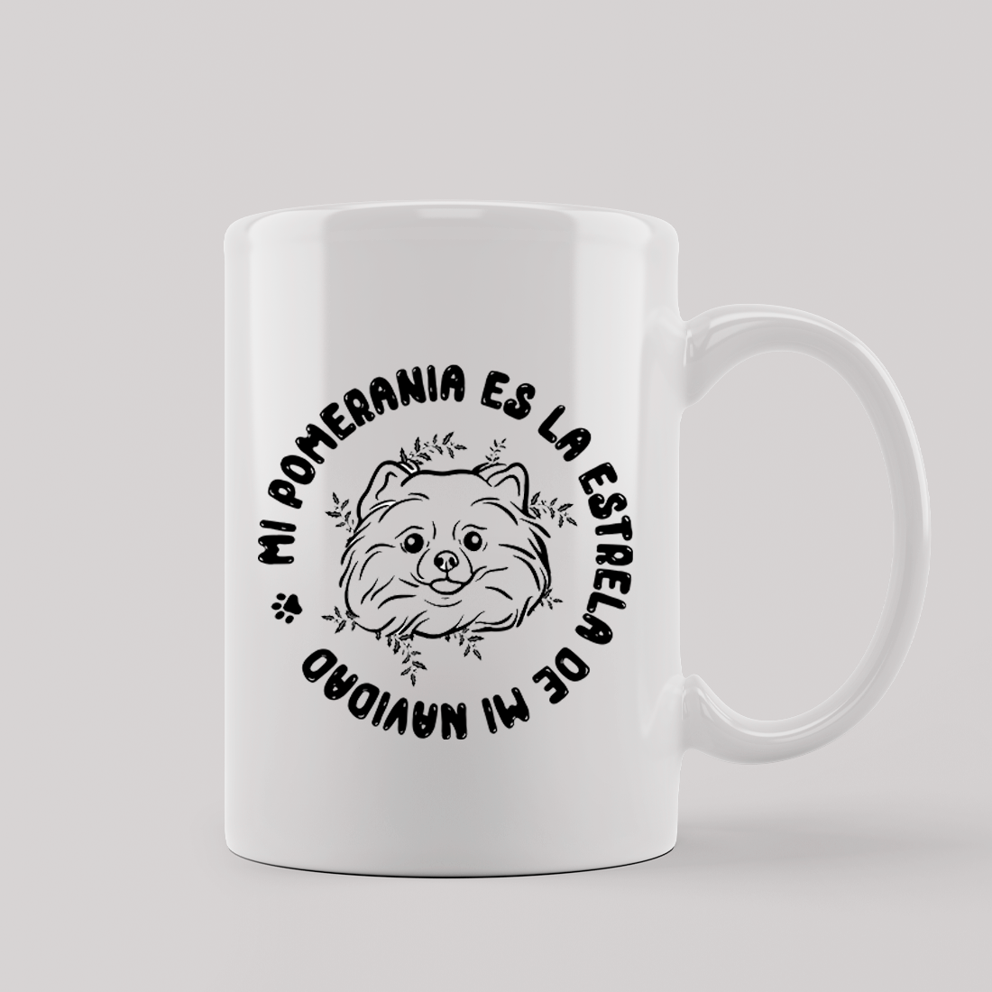 Taza Navideña con Ilustración